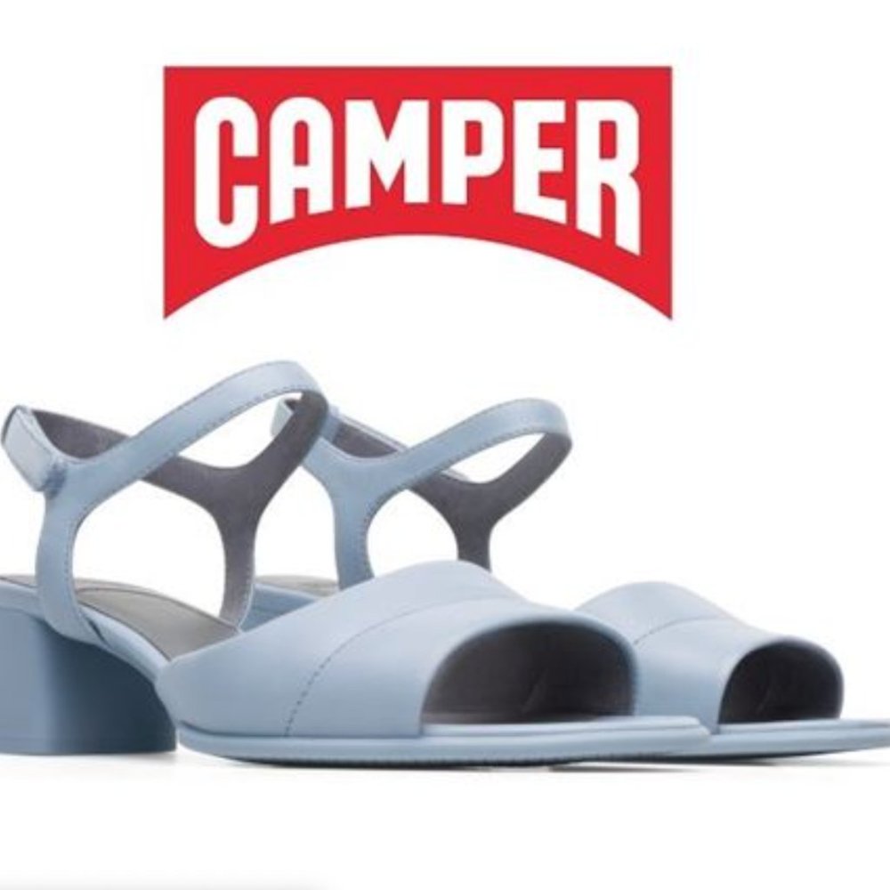 NWT Camper Katie Blue Sandals
